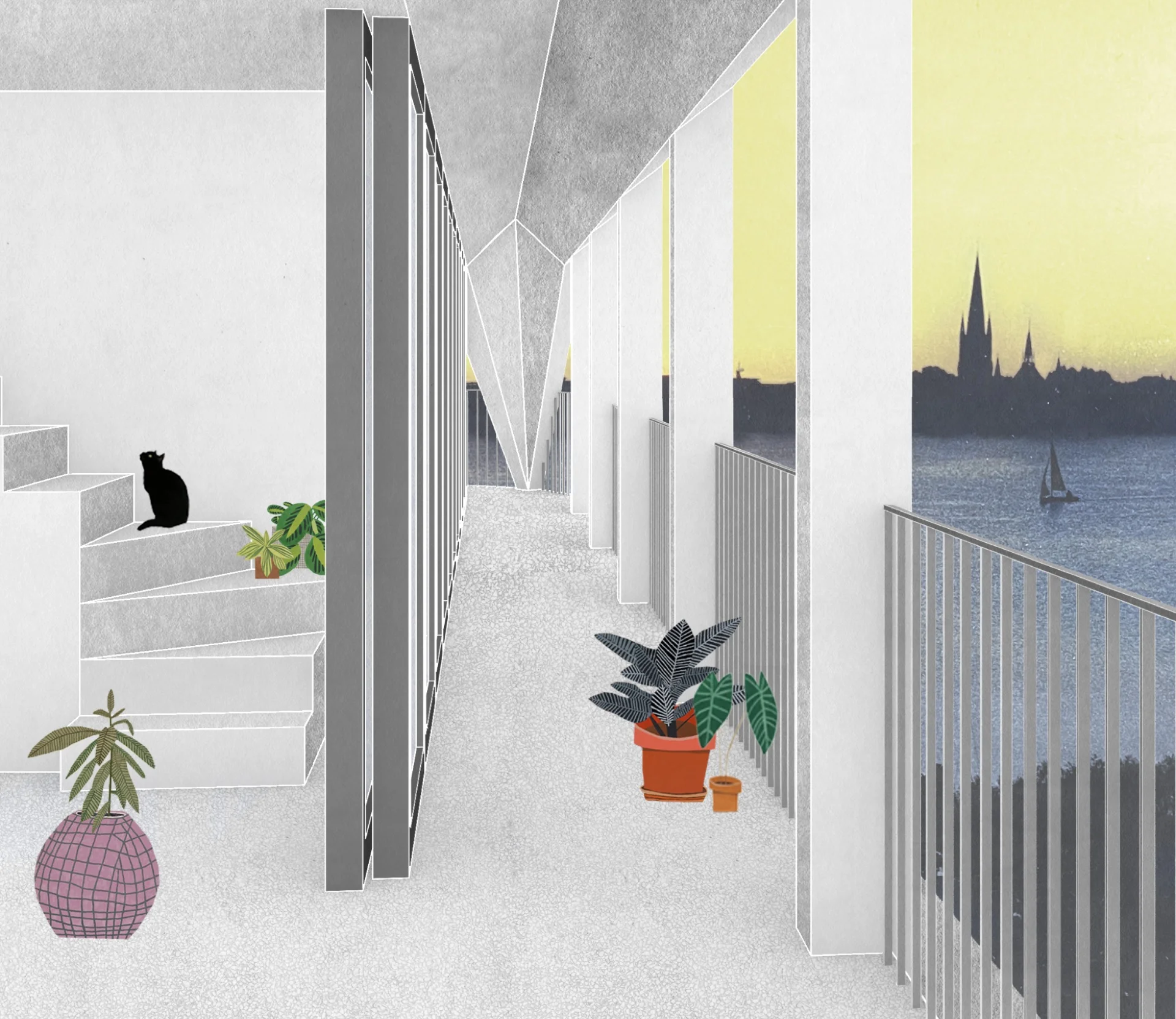 Il cappello sull’Alster